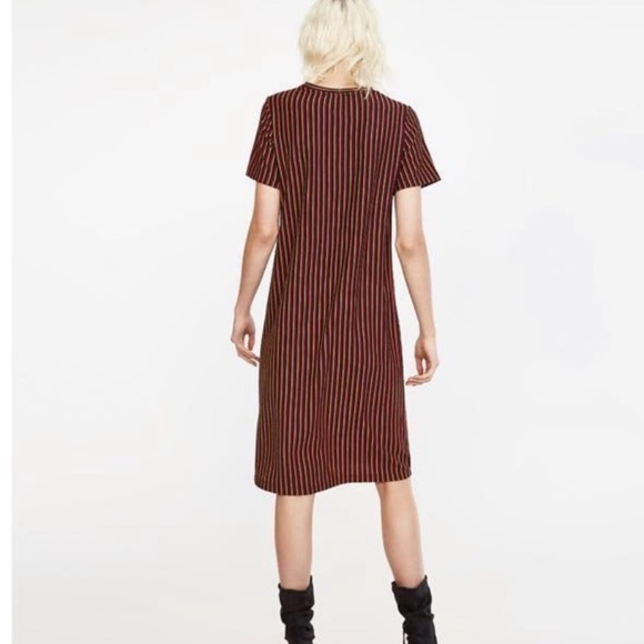 Zara vertical stripe dress - Picture 2 of 6